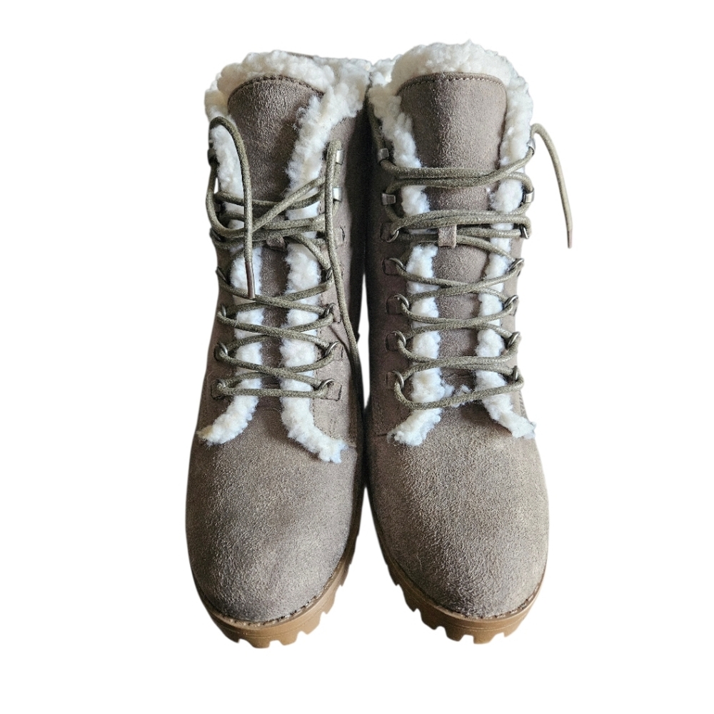Maurices Ciara Sherpa Lined Hiker Boots NWOT - Picture 5 of 5